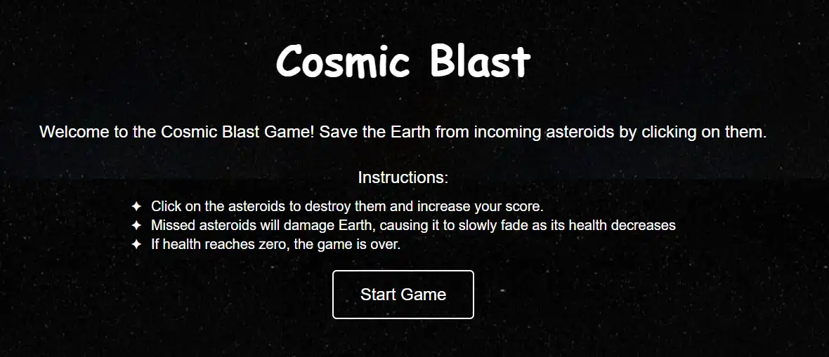 Cosmic Blast